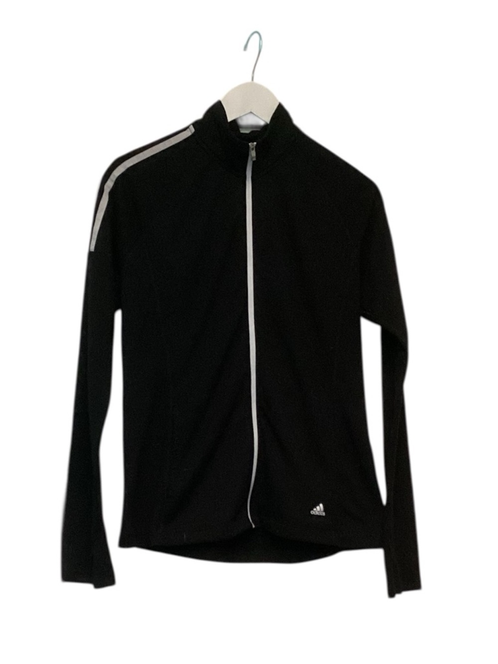 Adidas Golf 3 Stripes Full-Zip Jacket - Picture 2 of 5